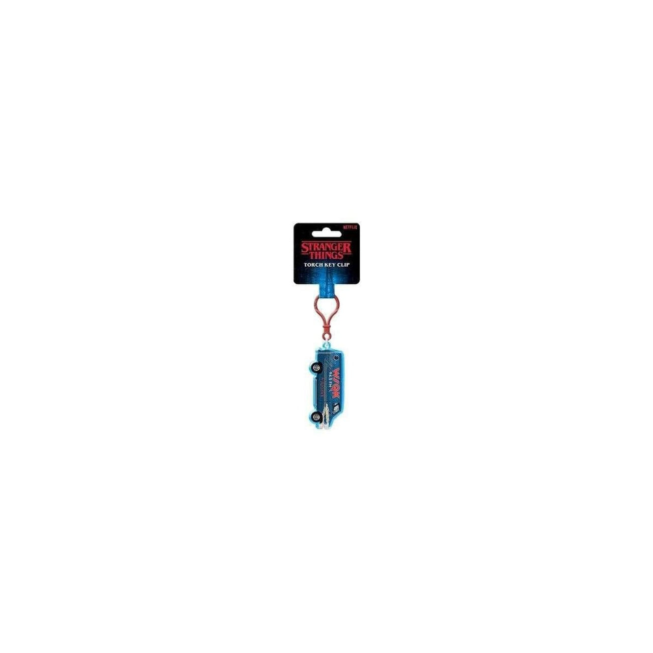 Zdjęcie produktu Stranger Things Torch Key Clip Brelok do kluczy WSQK Van