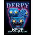Zdjęcie produktu KPop Demon Hunters Collector Print plakat w ramie Derpy