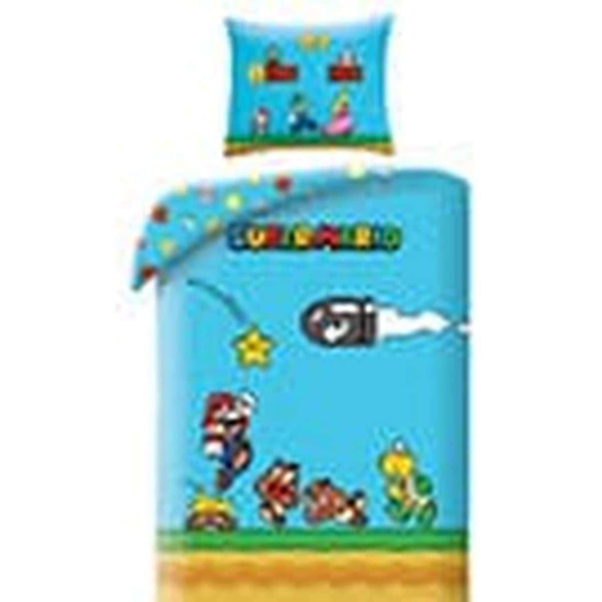 Zdjęcie produktu Pościel Super Mario Ver. 3 140 x 200 cm / 70 x 90 cm