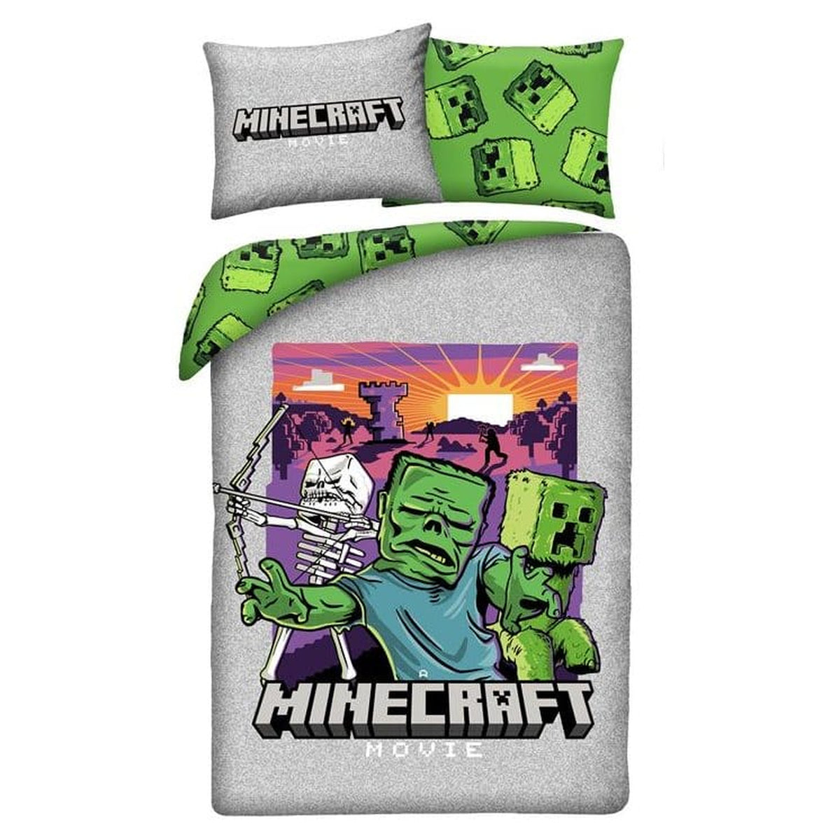Zdjęcie produktu Pościel Minecraft Movie Ver. 1 140 x 200 cm / 70 x 90 cm