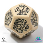 Product image Viridian Dice Jumbo Die Monster Generator D12 Beige
