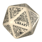 Product image Viridian Dice Jumbo Die Dungeon Room Generator D20 Beige