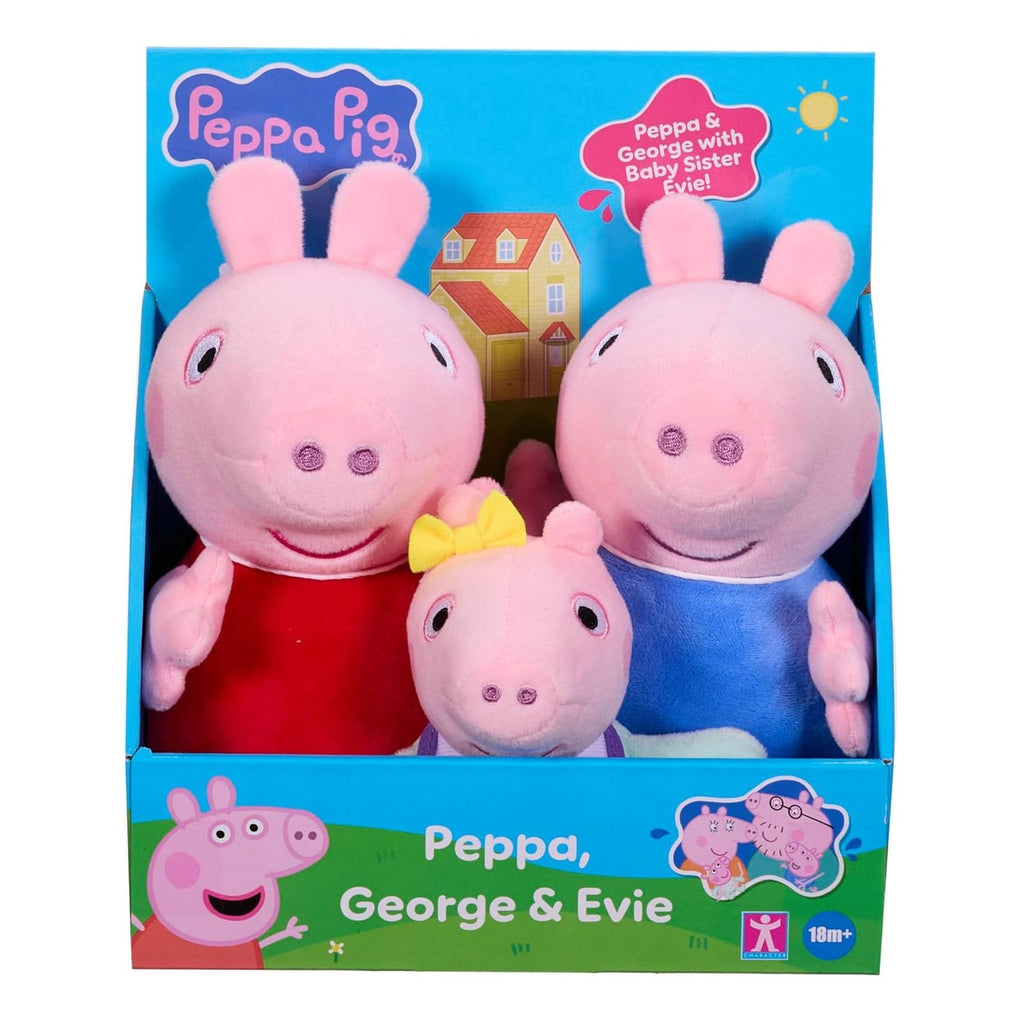 Product image Peppa Pig Plush Figures 3-Pack