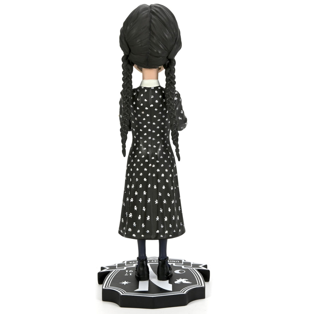 Product image Wednesday Head Knocker Bobblehead Figure Wednesday Addams 21 cm
