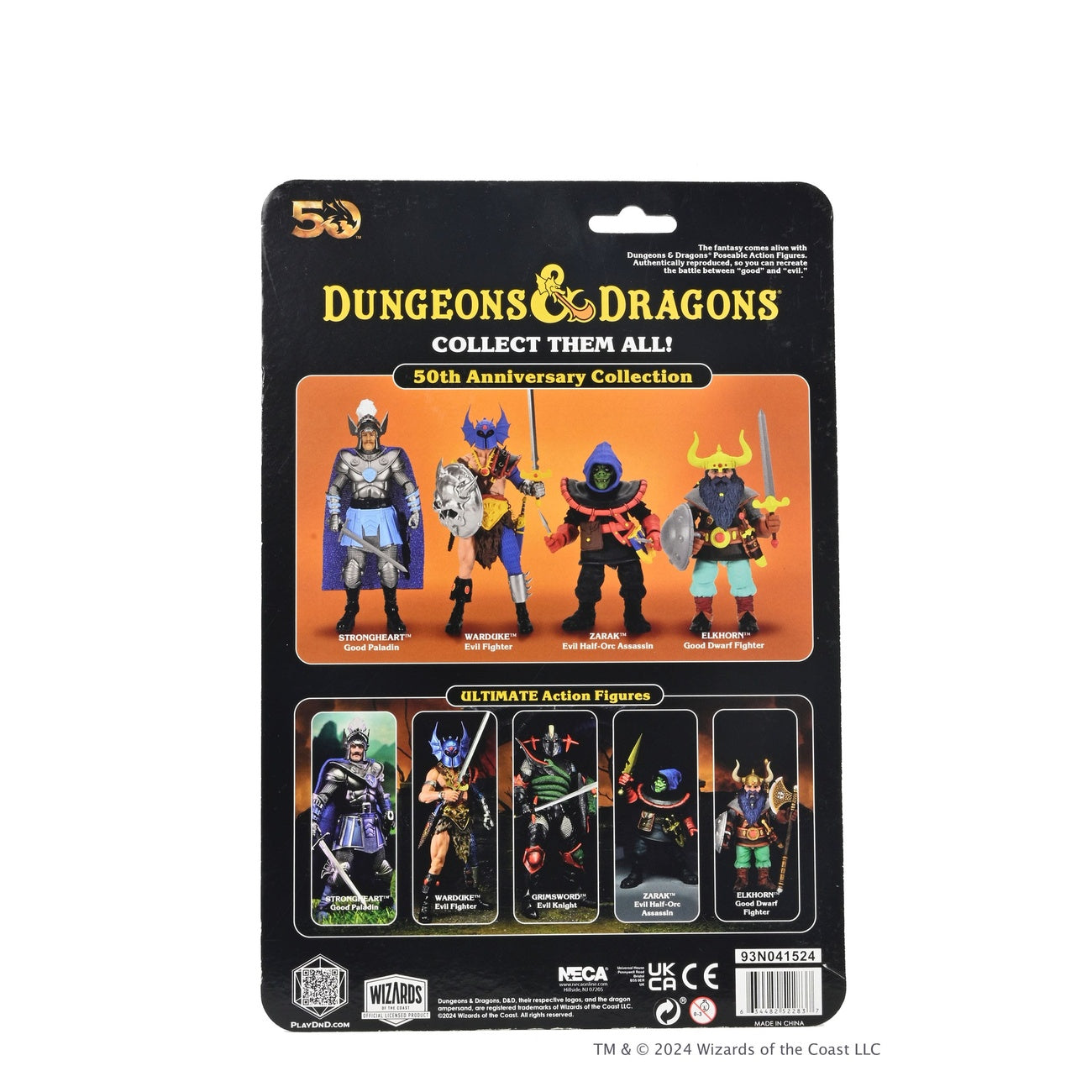 Zdjęcie produktu Figurka akcji w skali Dungeons & Dragons 50th Anniversary Zarak na blister card 18 cm