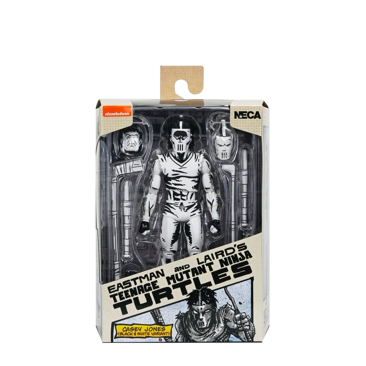 Zdjęcie produktu Teenage Mutant Ninja Turtles Figurka akcji Casey Jones Black & White 18 cm