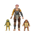 Zdjęcie produktu Teenage Mutant Ninja Turtles (The Last Ronin The Lost Years) figurka Grammy April z Baby Yi & Moja 18 cm