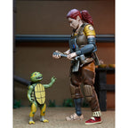 Zdjęcie produktu Teenage Mutant Ninja Turtles (The Last Ronin The Lost Years) figurka Grammy April z Baby Yi & Moja 18 cm
