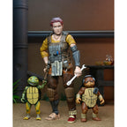 Zdjęcie produktu Teenage Mutant Ninja Turtles (The Last Ronin The Lost Years) figurka Grammy April z Baby Yi & Moja 18 cm