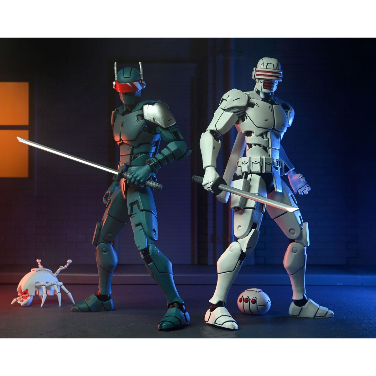 Zdjęcie produktu Teenage Mutant Ninja Turtles (The Last Ronin) Zestaw 2 figurek akcji Synja Robots 18 cm