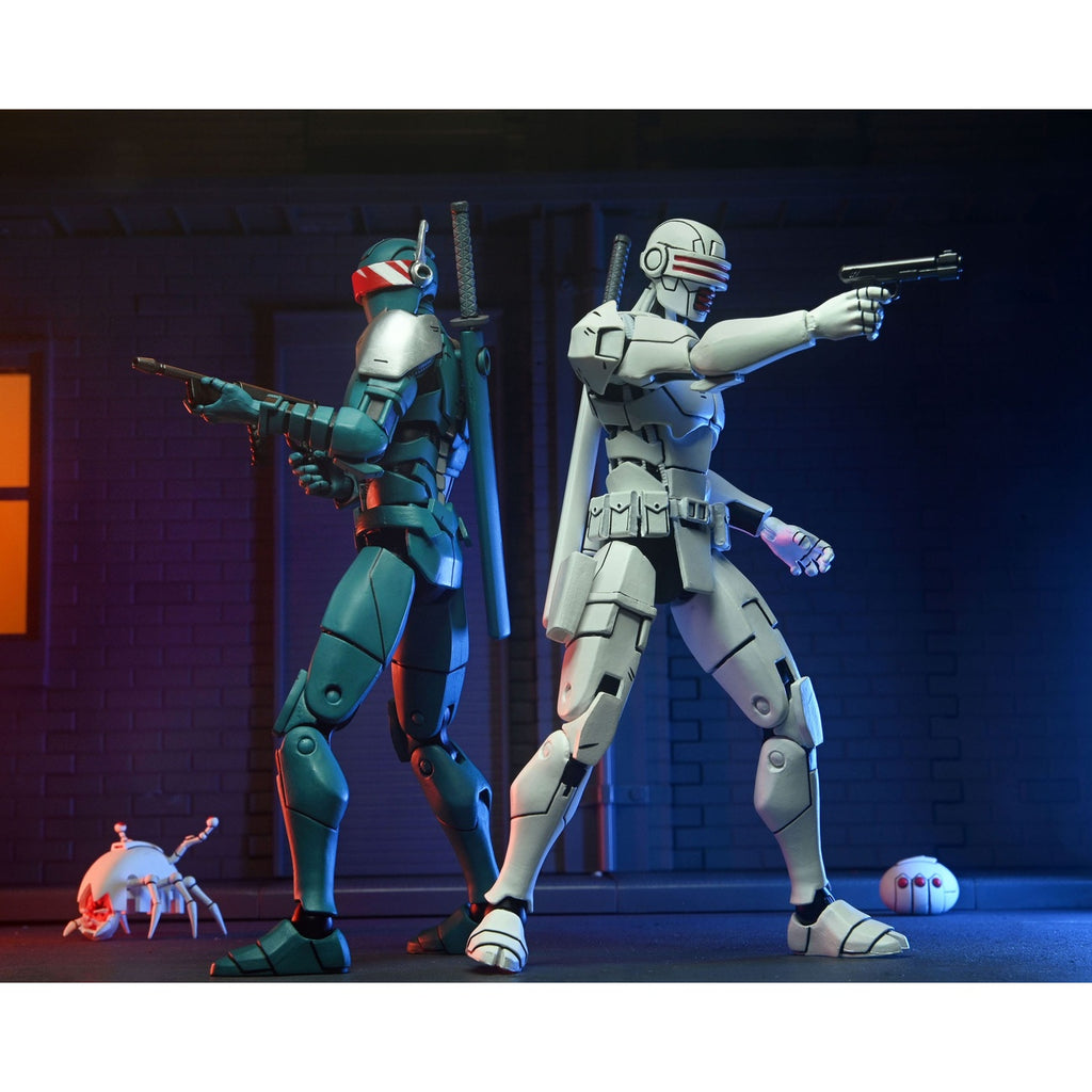 Zdjęcie produktu Teenage Mutant Ninja Turtles (The Last Ronin) Zestaw 2 figurek akcji Synja Robots 18 cm