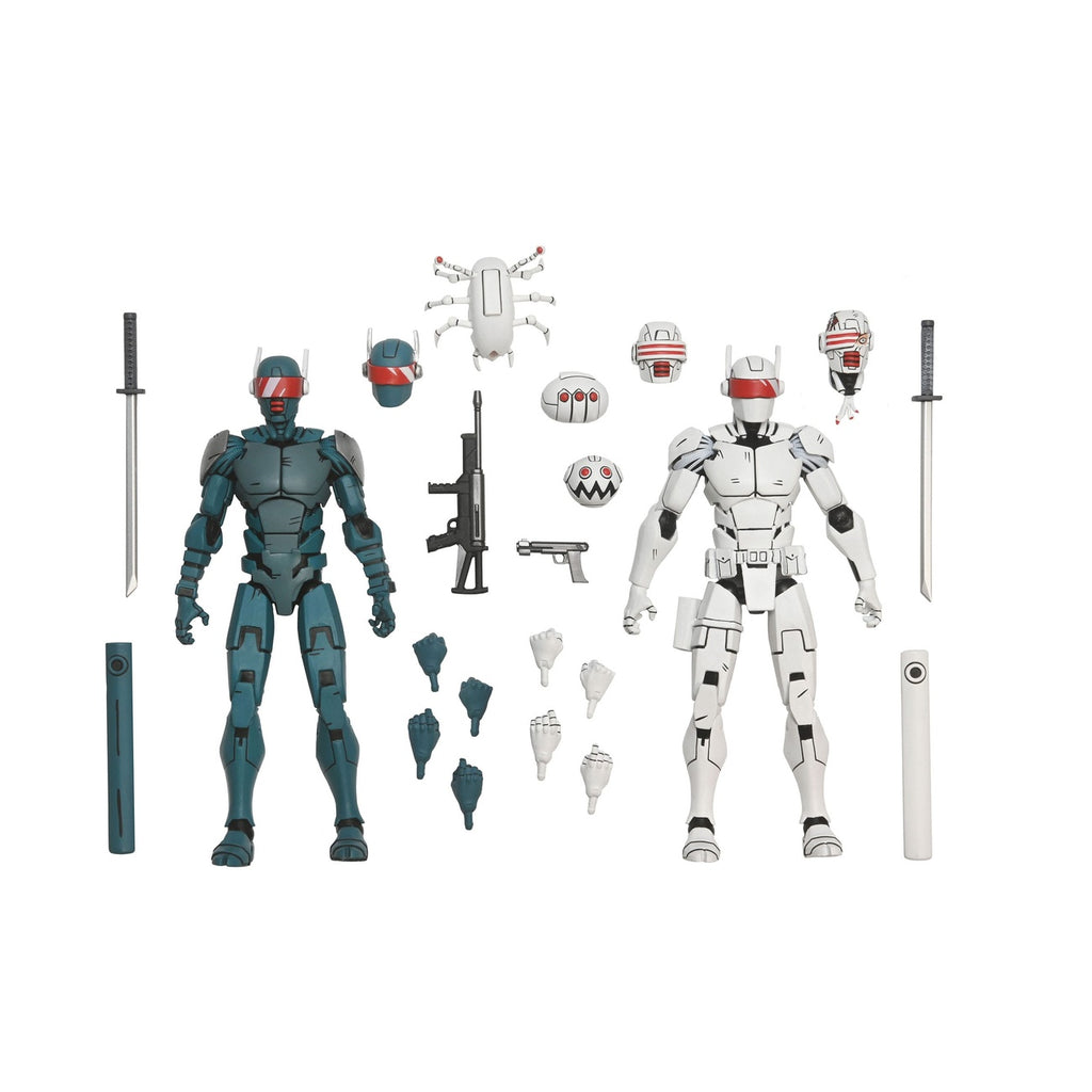 Zdjęcie produktu Teenage Mutant Ninja Turtles (The Last Ronin) Zestaw 2 figurek akcji Synja Robots 18 cm