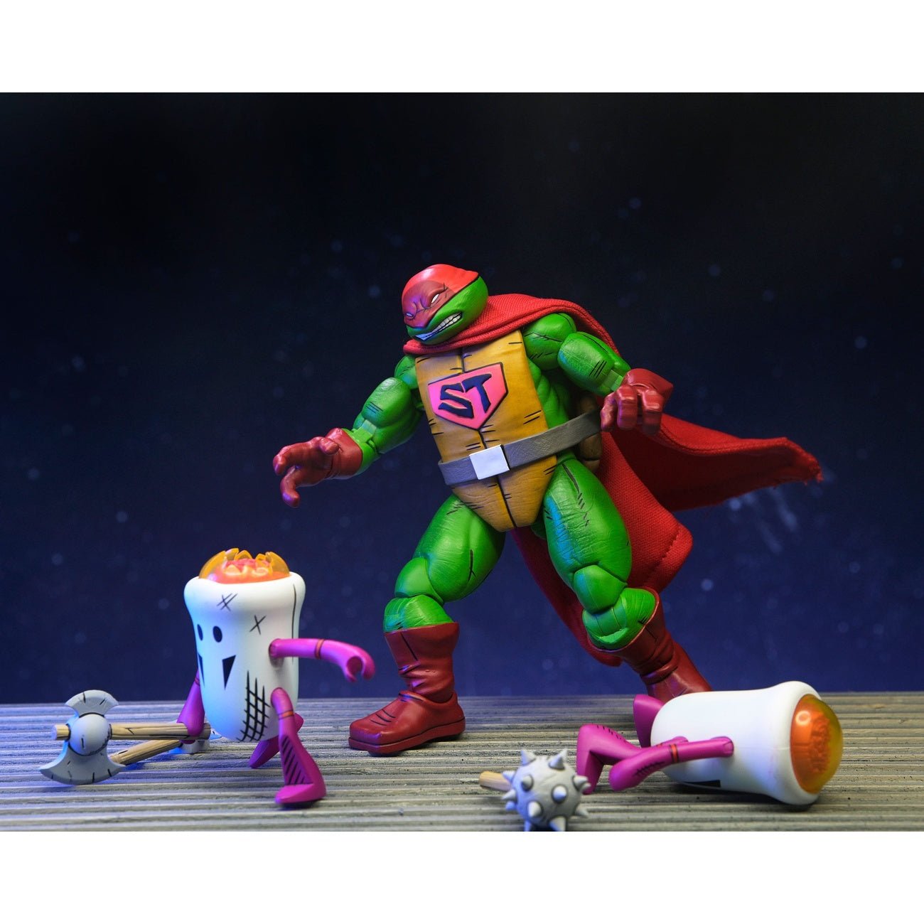 Zdjęcie produktu Teenage Mutant Ninja Turtles (Mirage Comics) figurka akcji Super Turtle 18 cm
