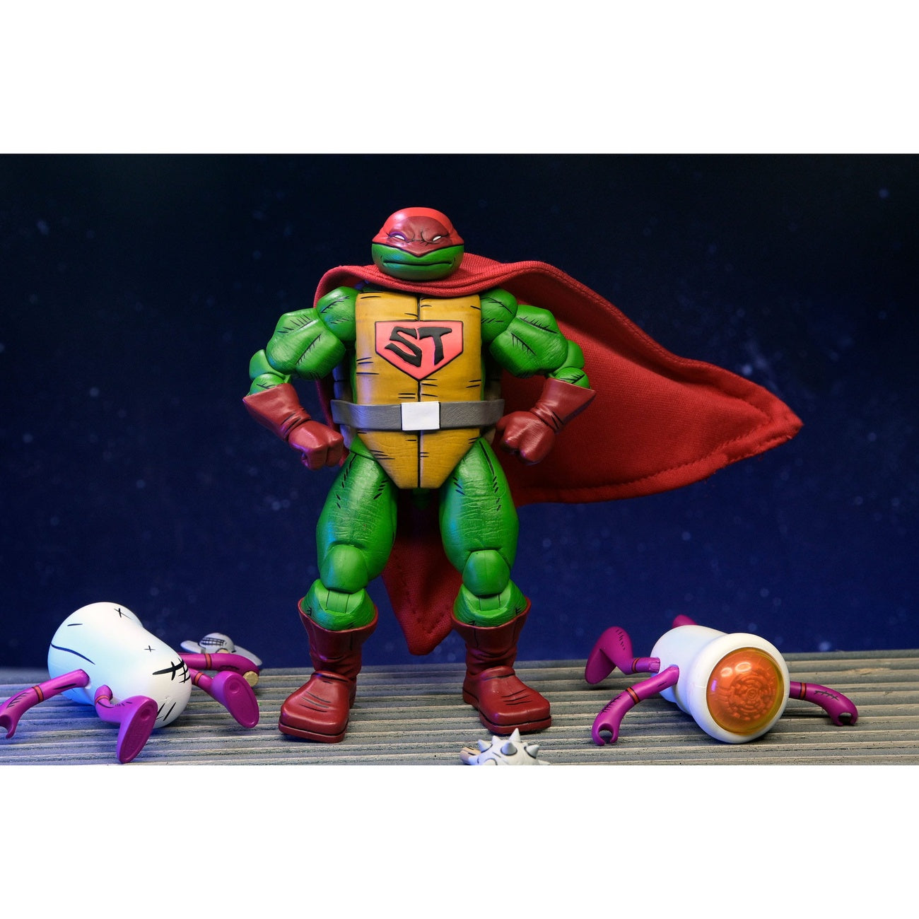 Zdjęcie produktu Teenage Mutant Ninja Turtles (Mirage Comics) figurka akcji Super Turtle 18 cm