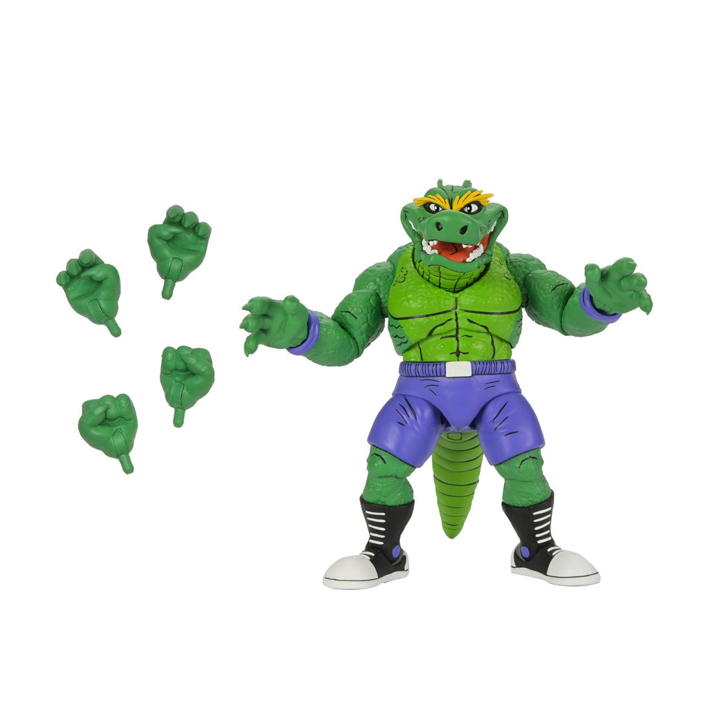 Zdjęcie produktu Teenage Mutant Ninja Turtles (Archie Comics) figurka akcji Stump Wrestling Leatherhead 18 cm
