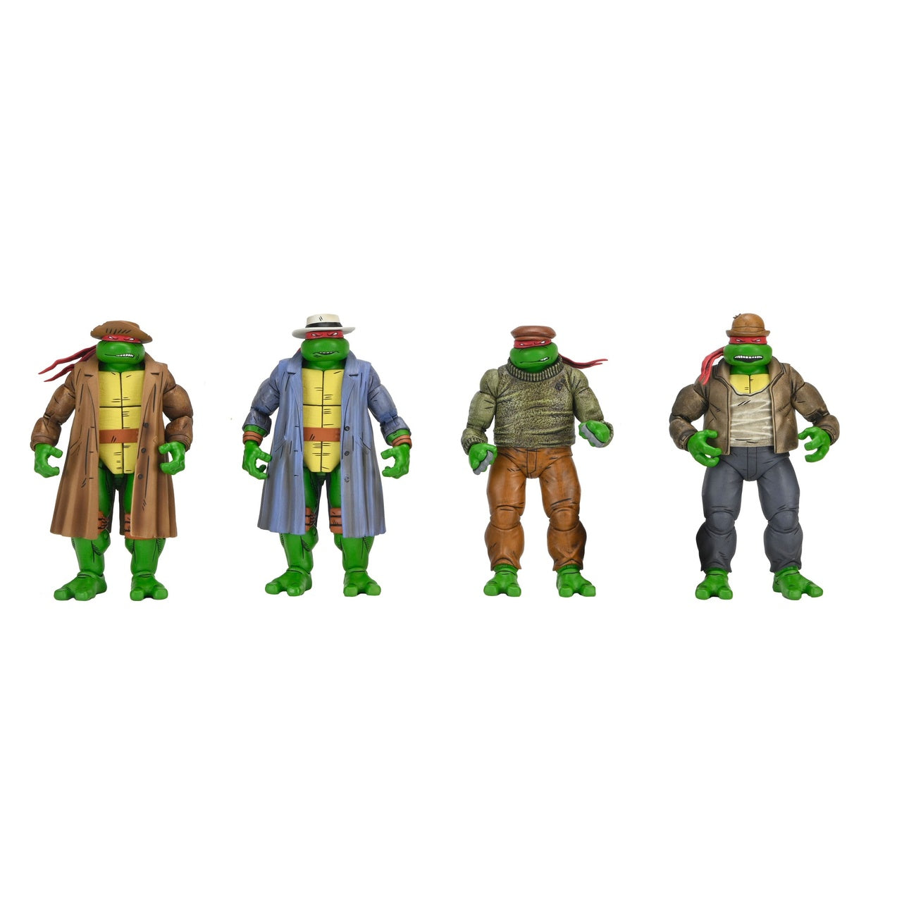 Zdjęcie produktu Teenage Mutant Ninja Turtles Zestaw 4 figurek akcji Gangster Turtles 18 cm