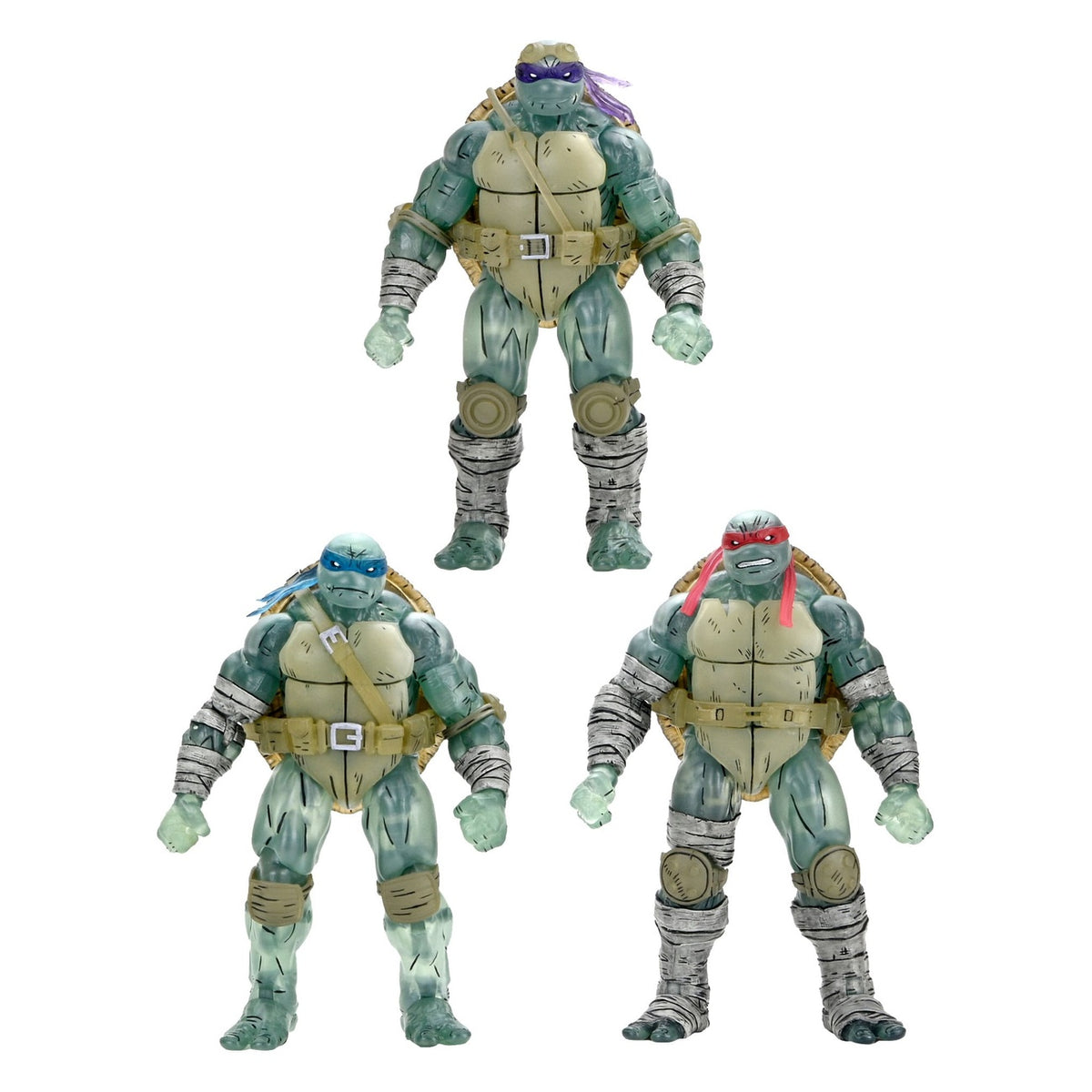 Zdjęcie produktu Teenage Mutant Ninja Turtles (The Last Ronin) Figurka akcji zestaw 3-pack Ghost Brothers 18 cm