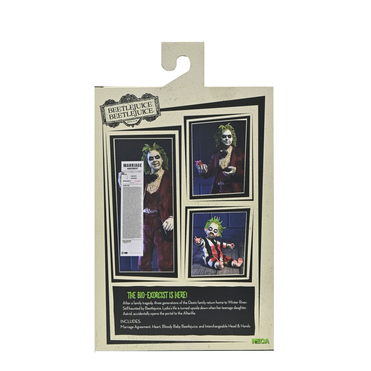 Zdjęcie produktu Beetlejuice Beetlejuice figurka akcji Ultimate "Red Tuxedo" Beetlejuice 18 cm