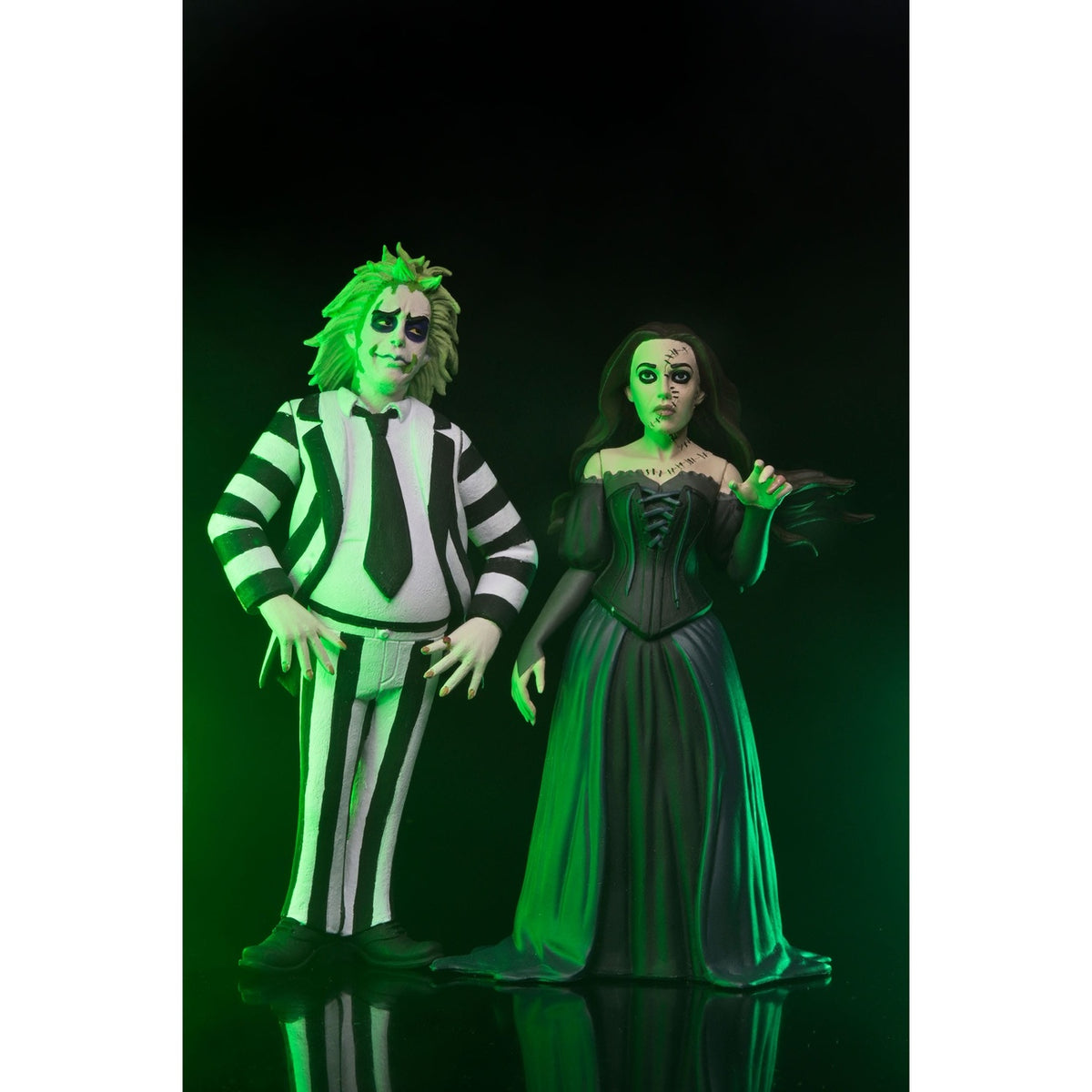 Zdjęcie produktu Beetlejuice Beetlejuice Toony Terrors figurki akcji zestaw 2 szt. Beetlejuice & Delores 15 cm