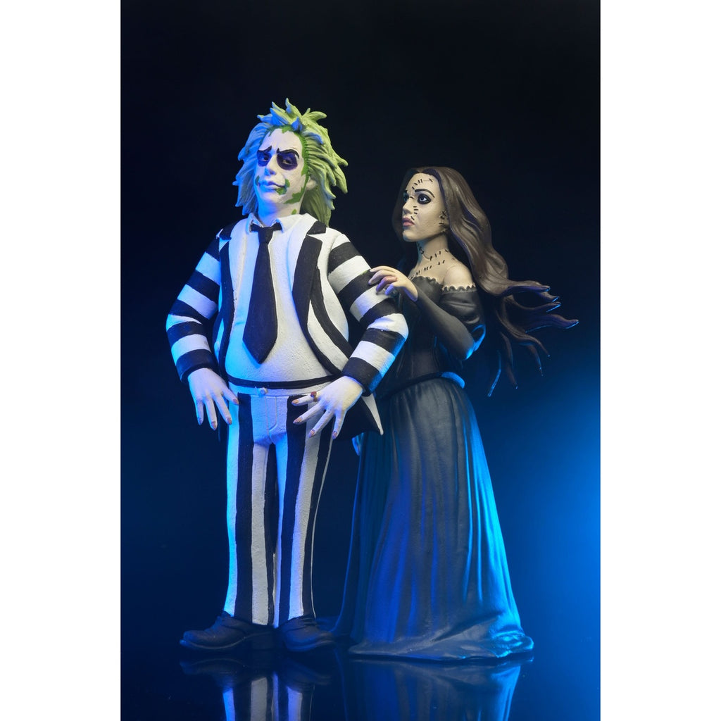 Zdjęcie produktu Beetlejuice Beetlejuice Toony Terrors figurki akcji zestaw 2 szt. Beetlejuice & Delores 15 cm