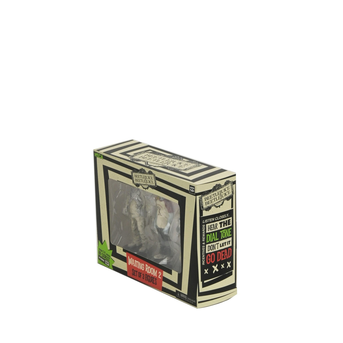 Zdjęcie produktu Beetlejuice Beetlejuice Figurkowy Zestaw 3-pack Waiting Room 2 10 cm