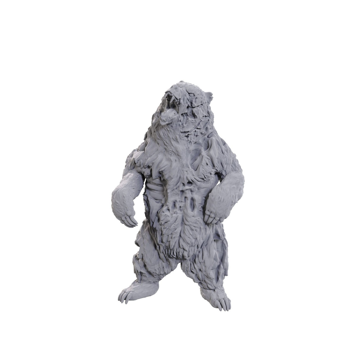 Product image WizKids Deep Cuts Miniature unpainted Zombie Grizzly Bear