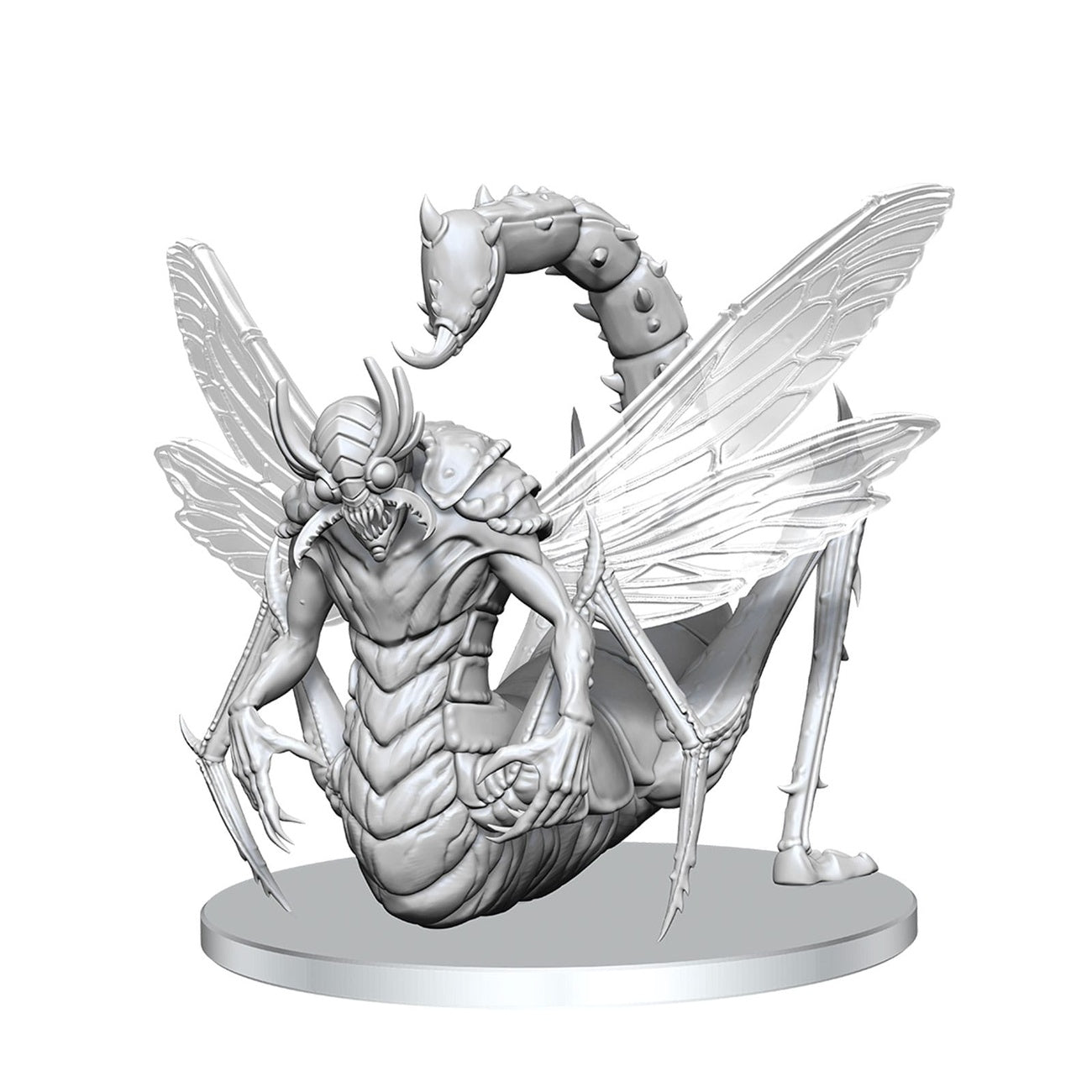Zdjęcie produktu Pathfinder Deep Cuts figurka niepomalowana Derakni (Locust Demon)