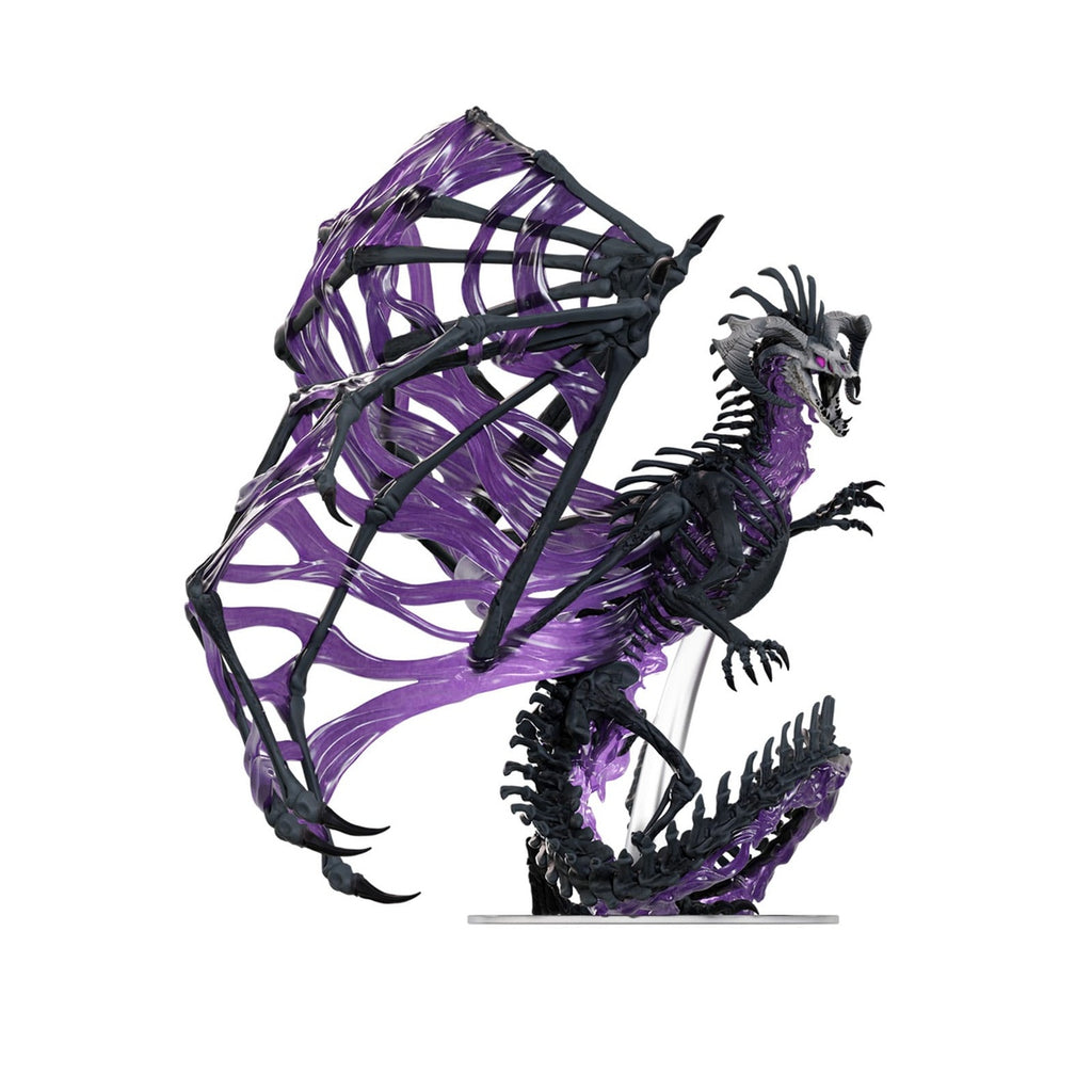 Zdjęcie produktu D&D Icons of the Realms Boxed Miniatures pomalowana figurka Black Dracolich 30 cm