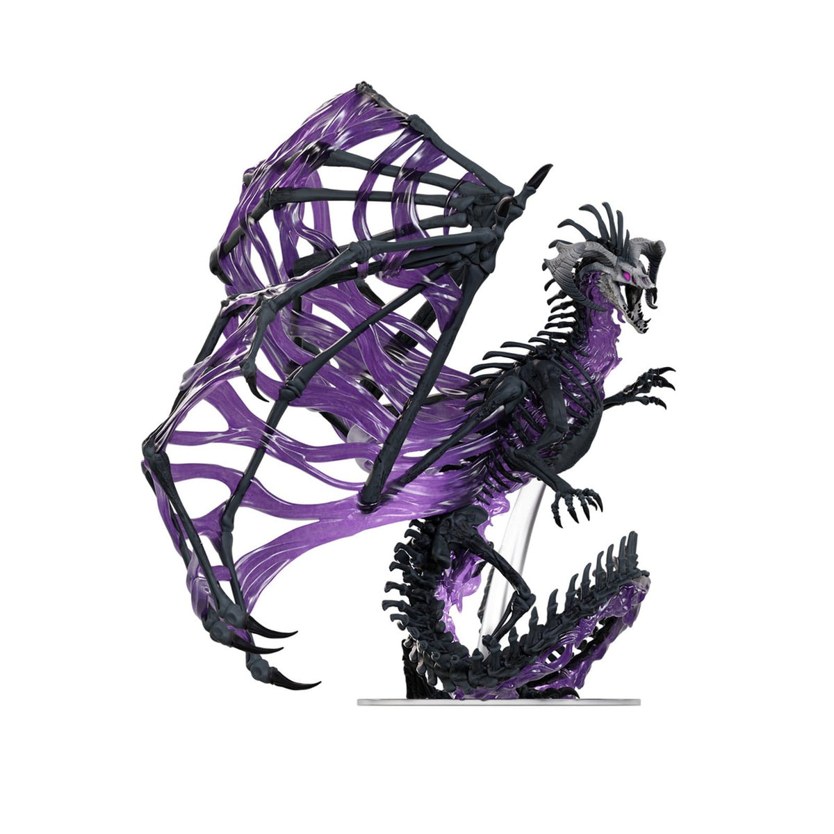 Zdjęcie produktu D&D Icons of the Realms Boxed Miniatures pomalowana figurka Black Dracolich 30 cm