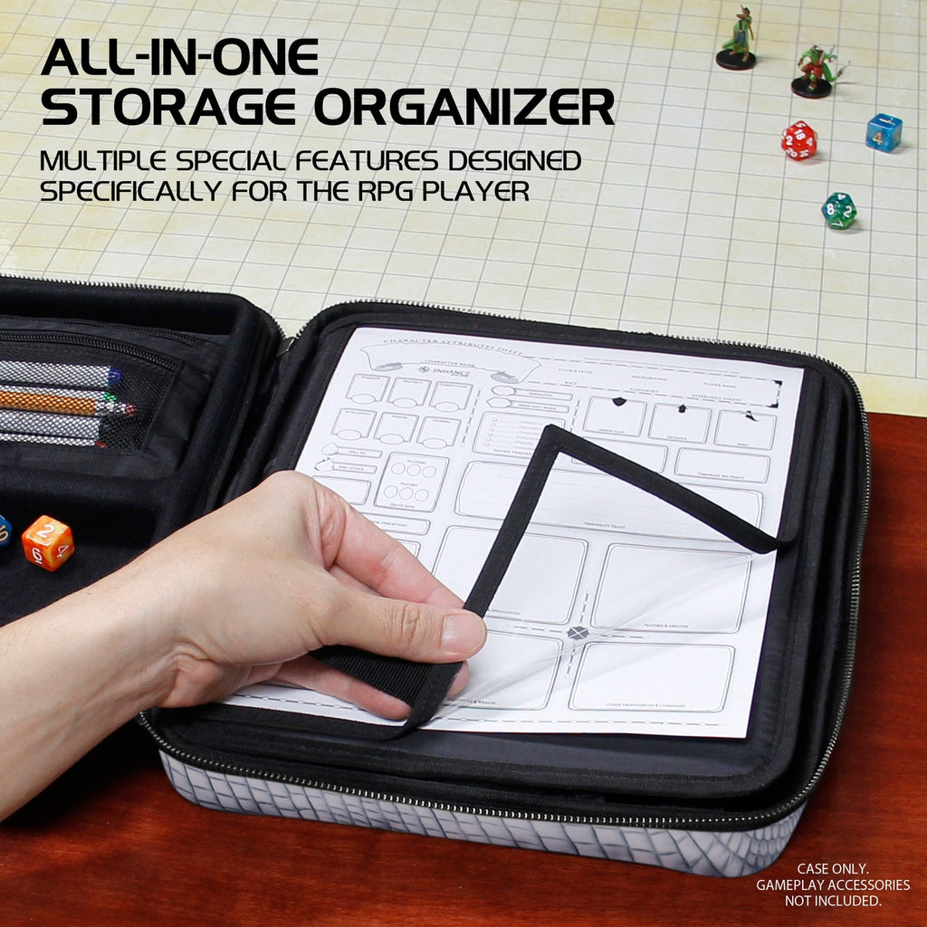 Zdjęcie produktu Enhance RPG Series Collector's Edition Organizer Case Silver