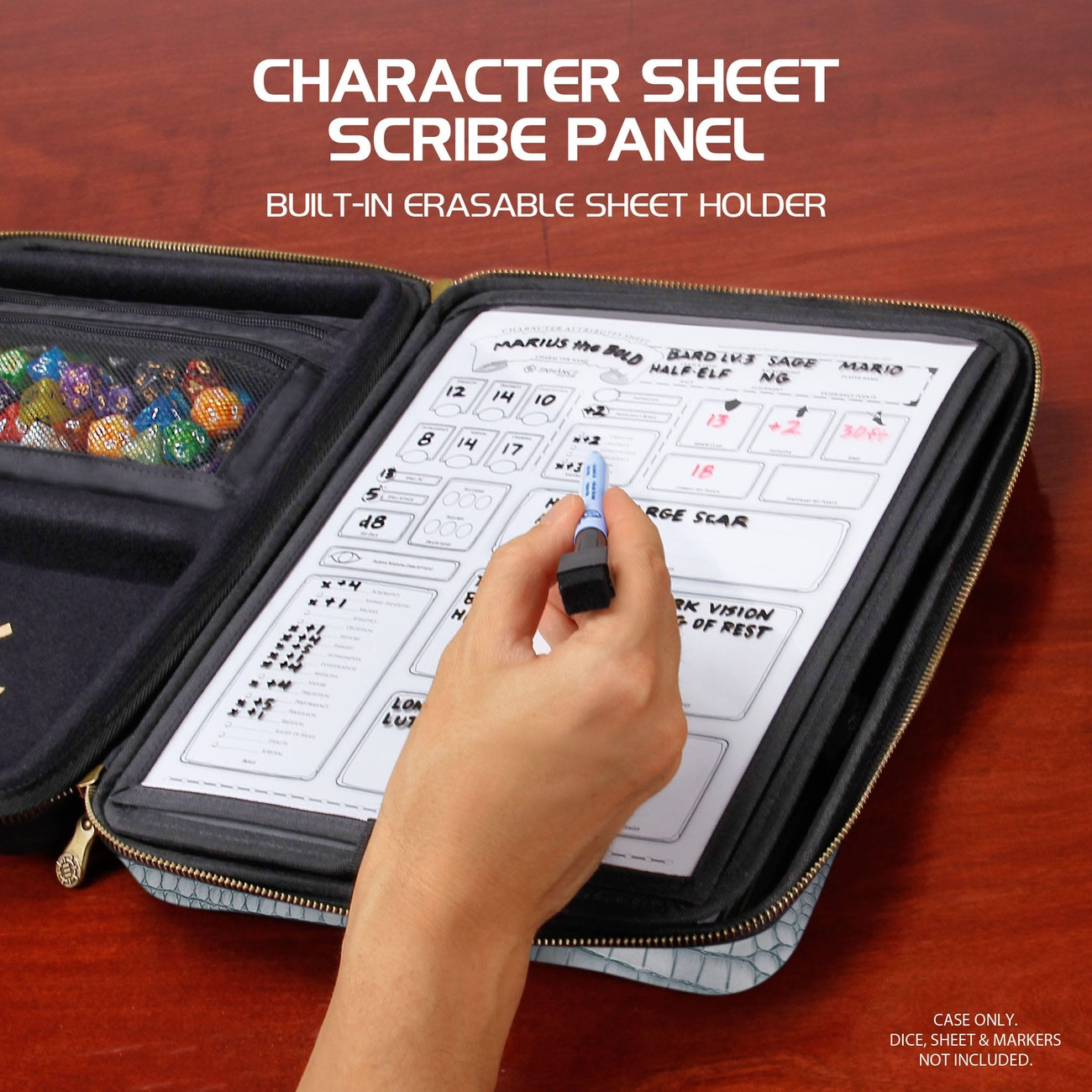 Zdjęcie produktu Enhance RPG Series Collector's Edition Organizer Case Silver