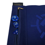 Product image Enhance Tabletop Roll on a Scroll Dice Bag with Blue Dice