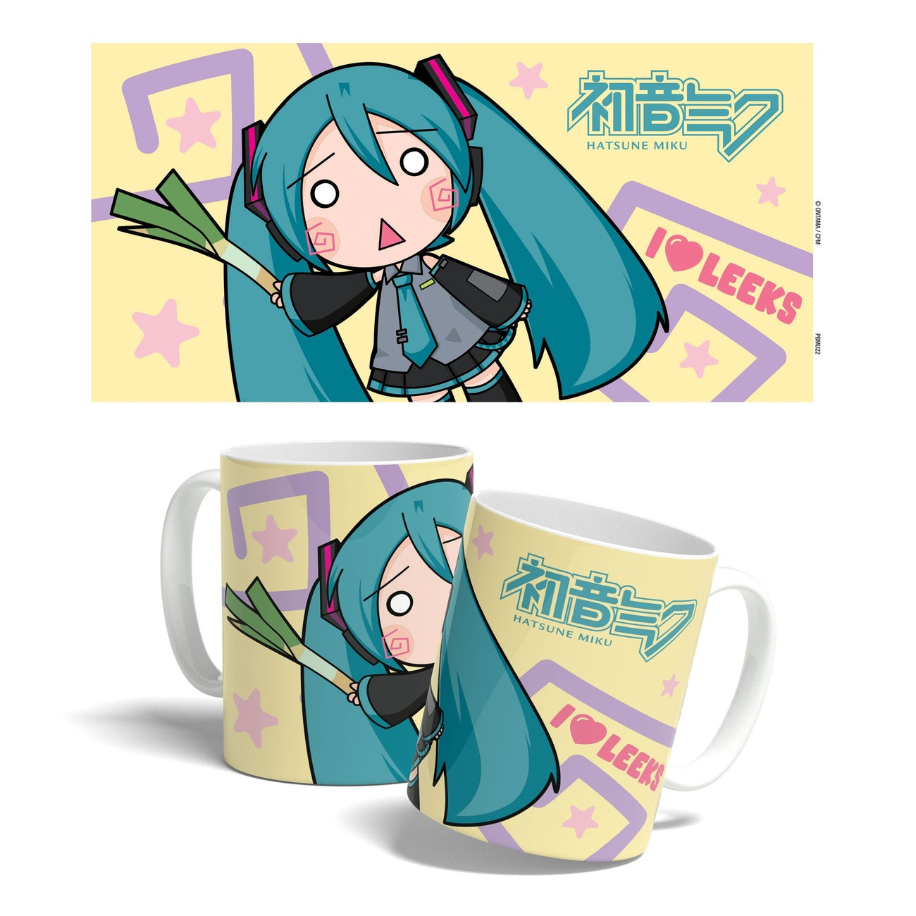 Zdjęcie produktu Kubek Hatsune Miku Miku Chibi Leek Girl 325 ml