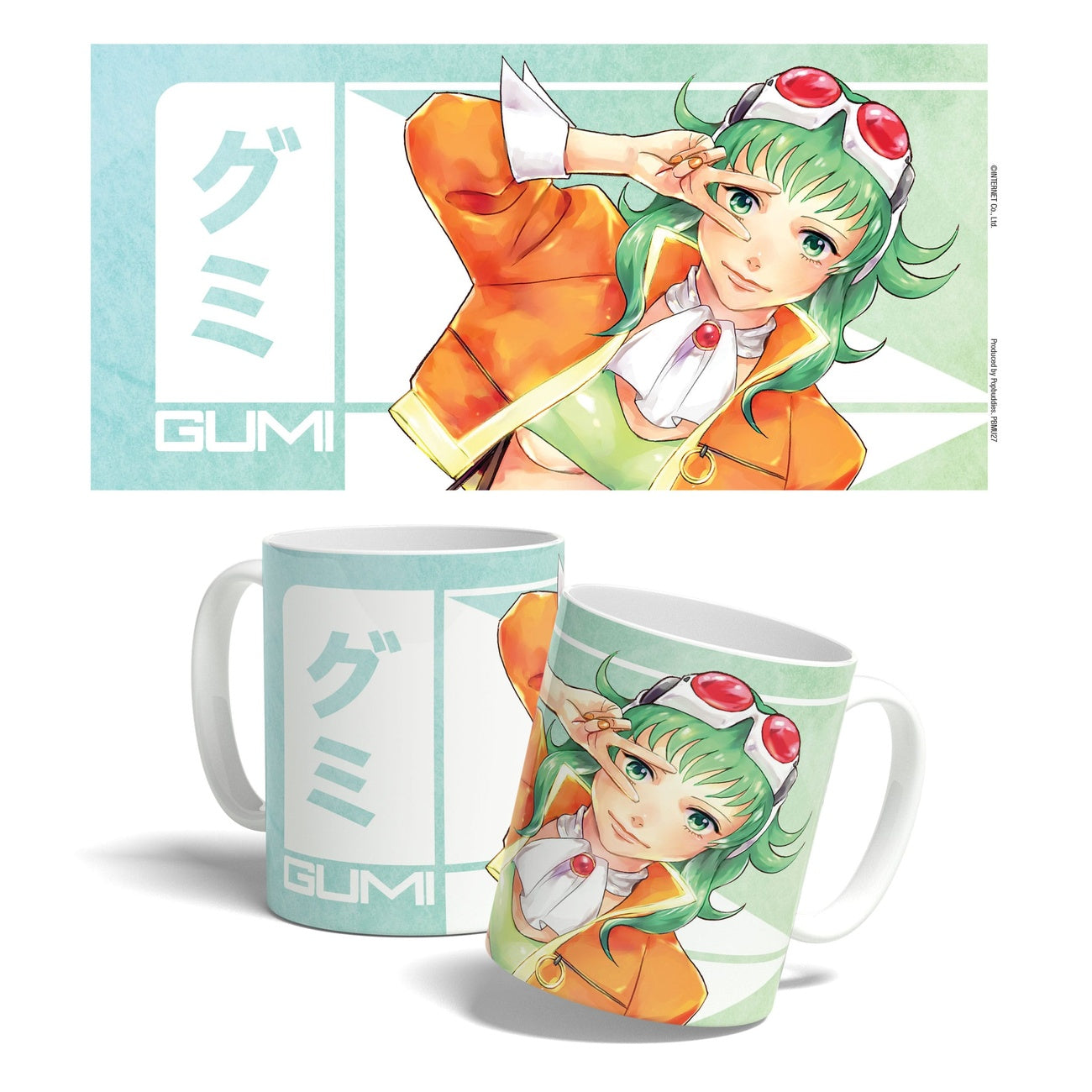 Zdjęcie produktu Vocaloid Megpoid Kubek Gumi V3 Adult Ver. 325 ml