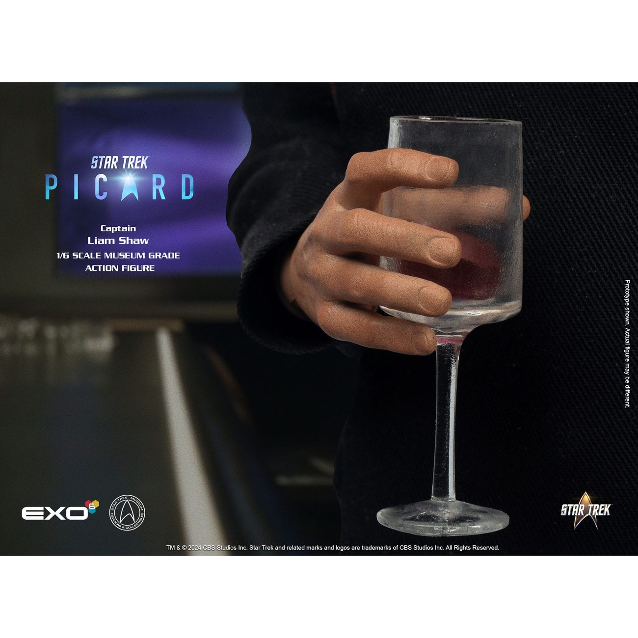 Zdjęcie produktu Star Trek: Picard figurka akcji 1/6 Captain Liam Shaw 30 cm