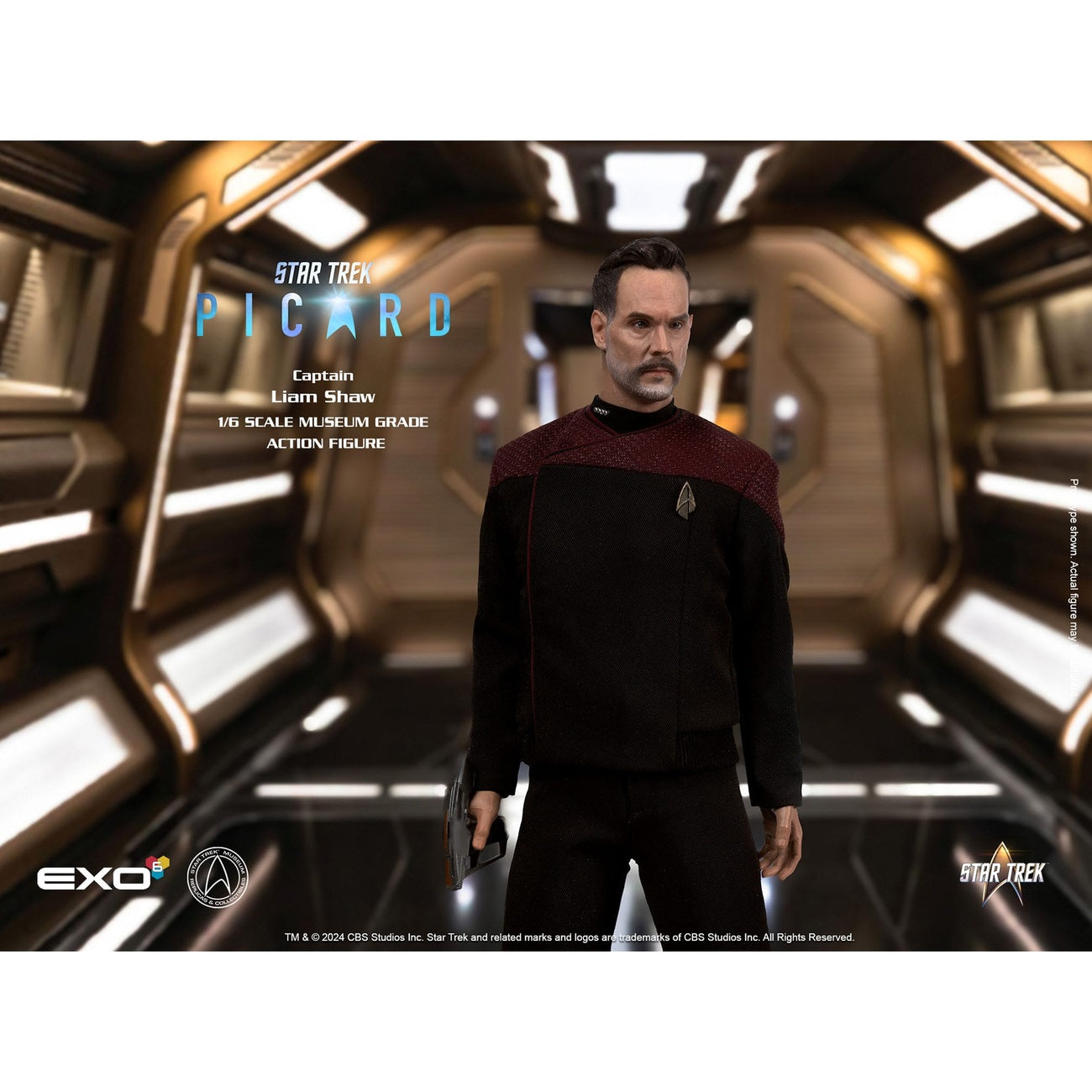 Zdjęcie produktu Star Trek: Picard figurka akcji 1/6 Captain Liam Shaw 30 cm