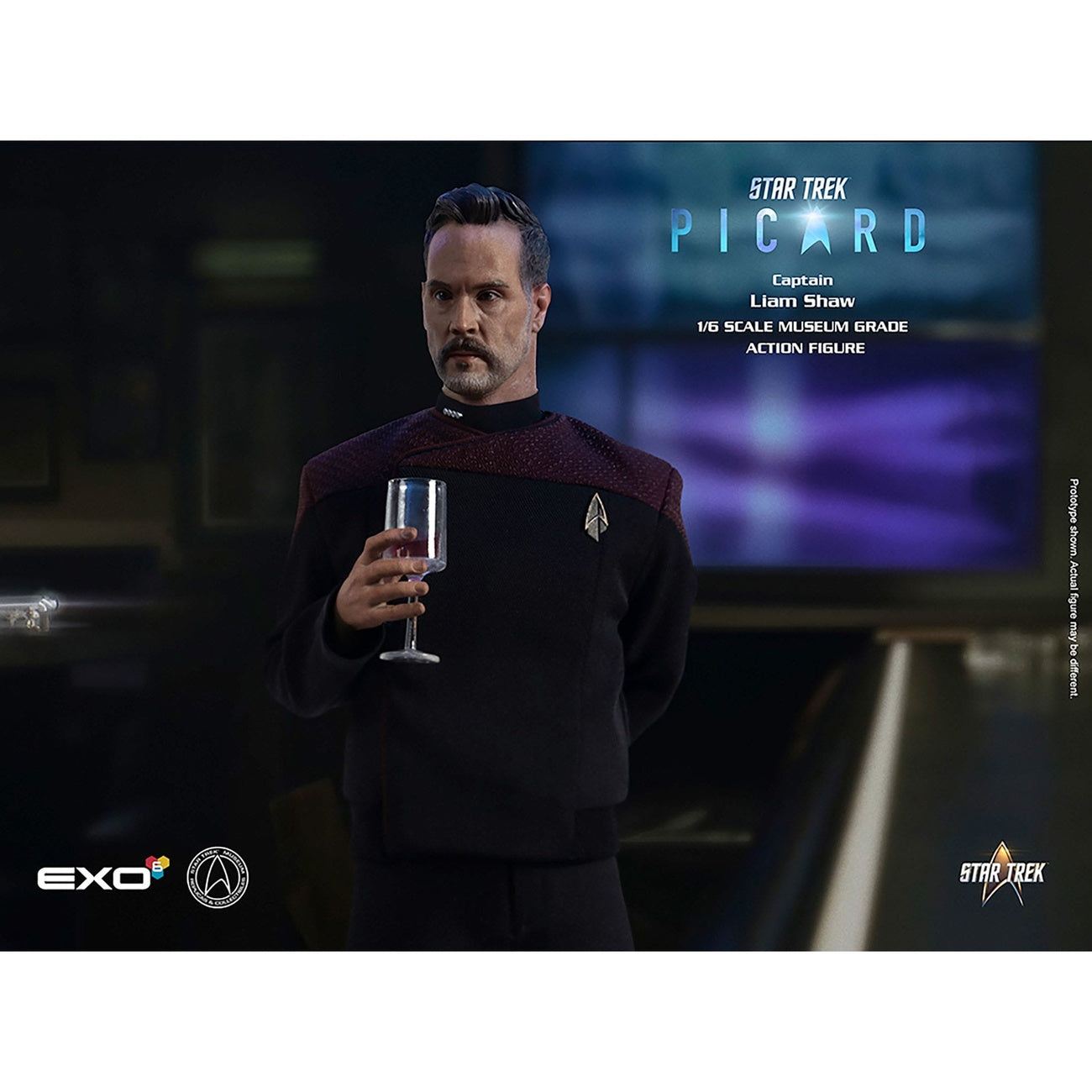 Zdjęcie produktu Star Trek: Picard figurka akcji 1/6 Captain Liam Shaw 30 cm