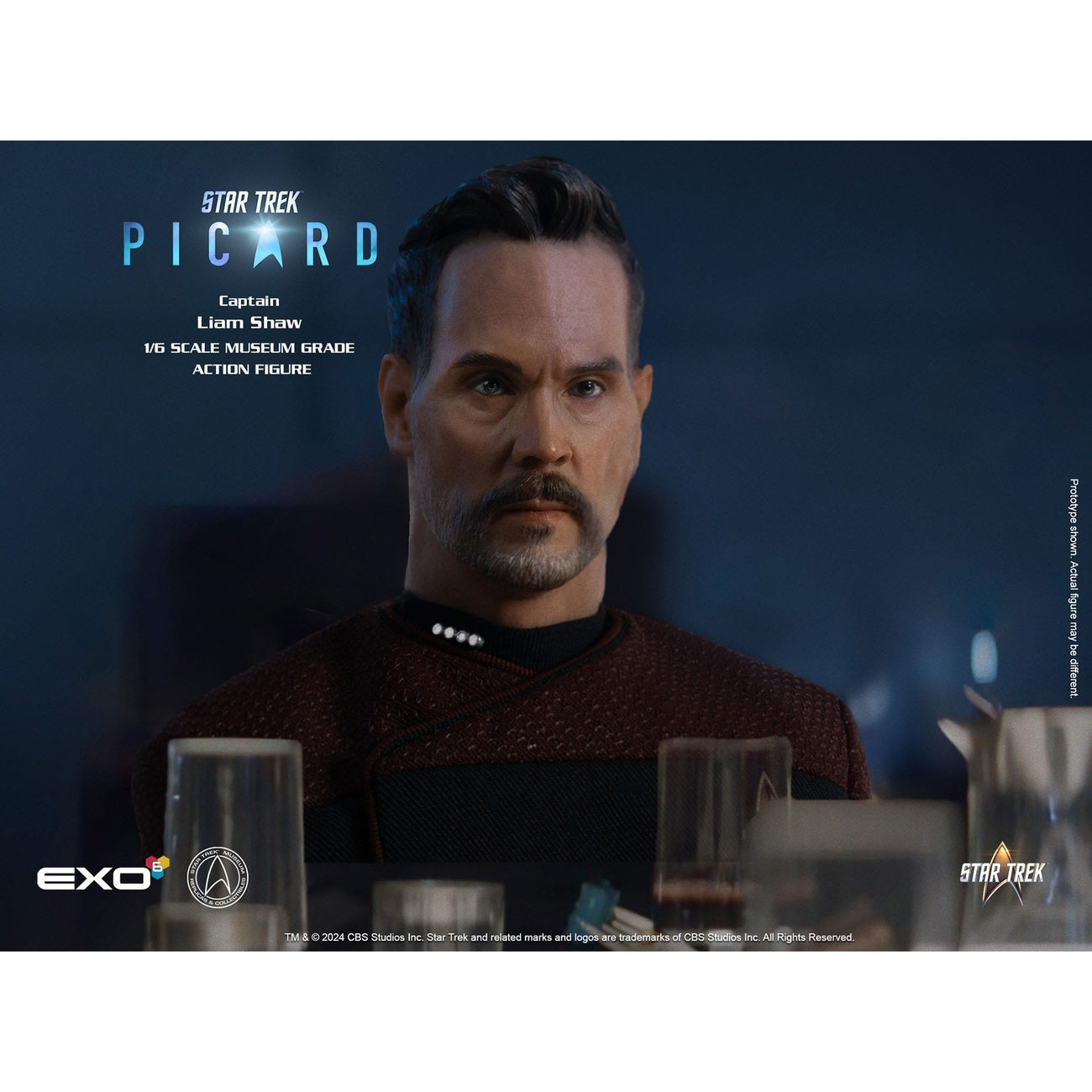 Zdjęcie produktu Star Trek: Picard figurka akcji 1/6 Captain Liam Shaw 30 cm