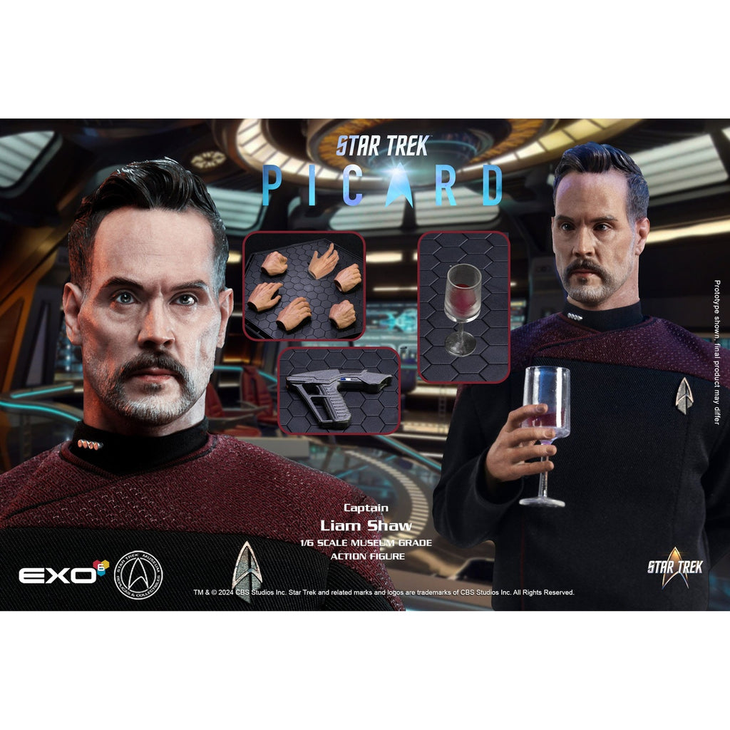 Zdjęcie produktu Star Trek: Picard figurka akcji 1/6 Captain Liam Shaw 30 cm