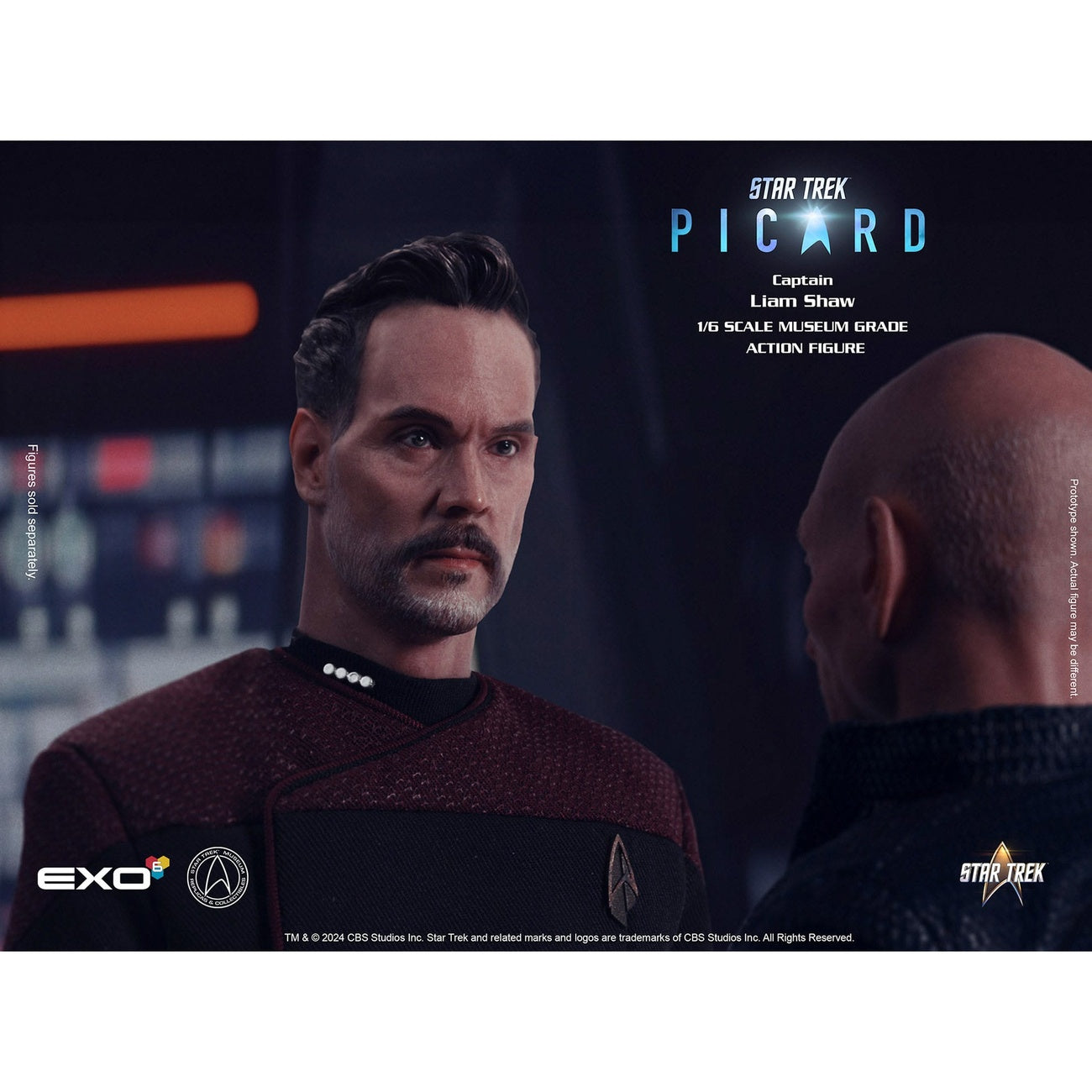 Zdjęcie produktu Star Trek: Picard figurka akcji 1/6 Captain Liam Shaw 30 cm