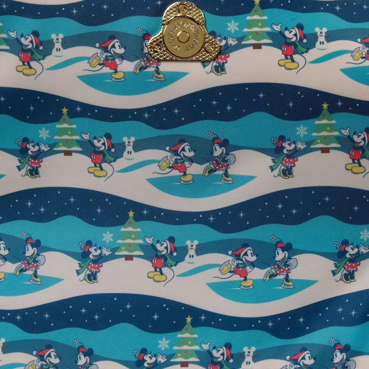 Product image Disney by Loungefly Crossbody Bag Mickey and Minnie Holiday