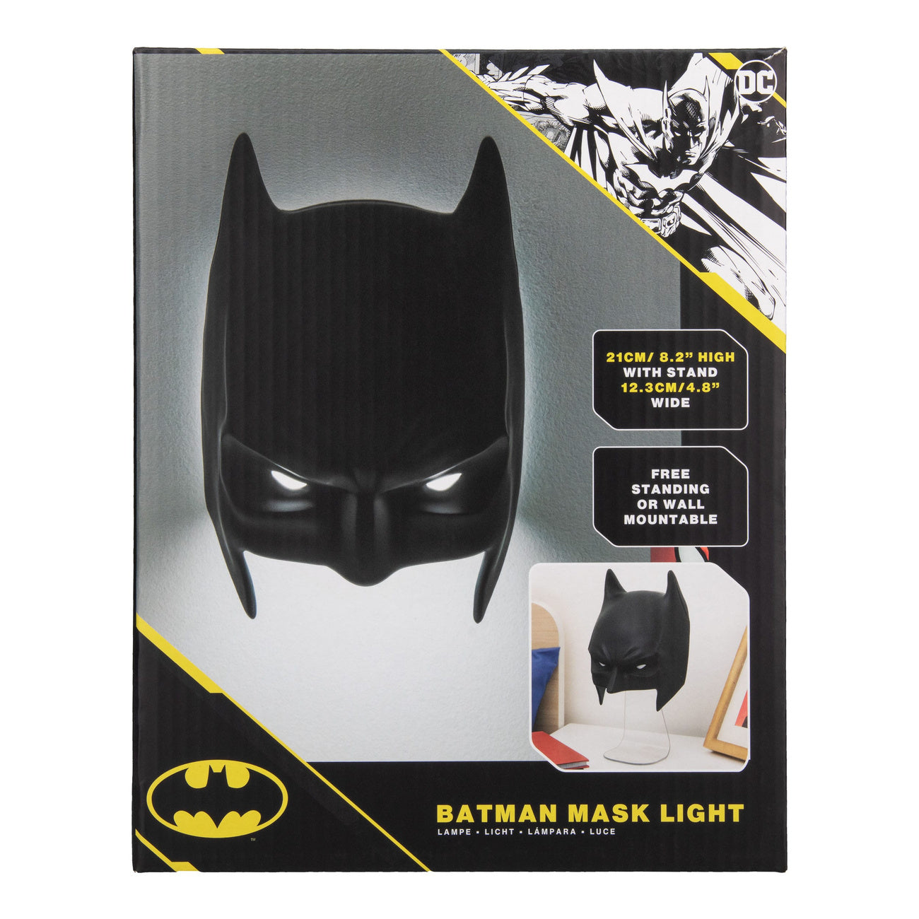 Zdjęcie produktu DC Comics 3D Lampa LED Maska Batmana