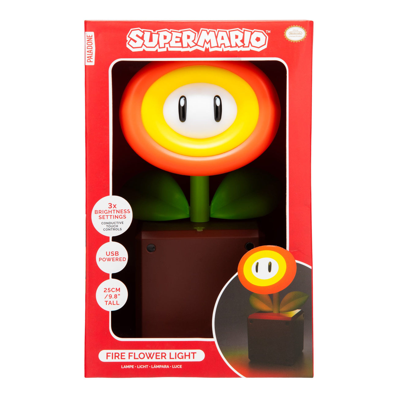 Zdjęcie produktu Lampa Super Mario Kwiat Ognia