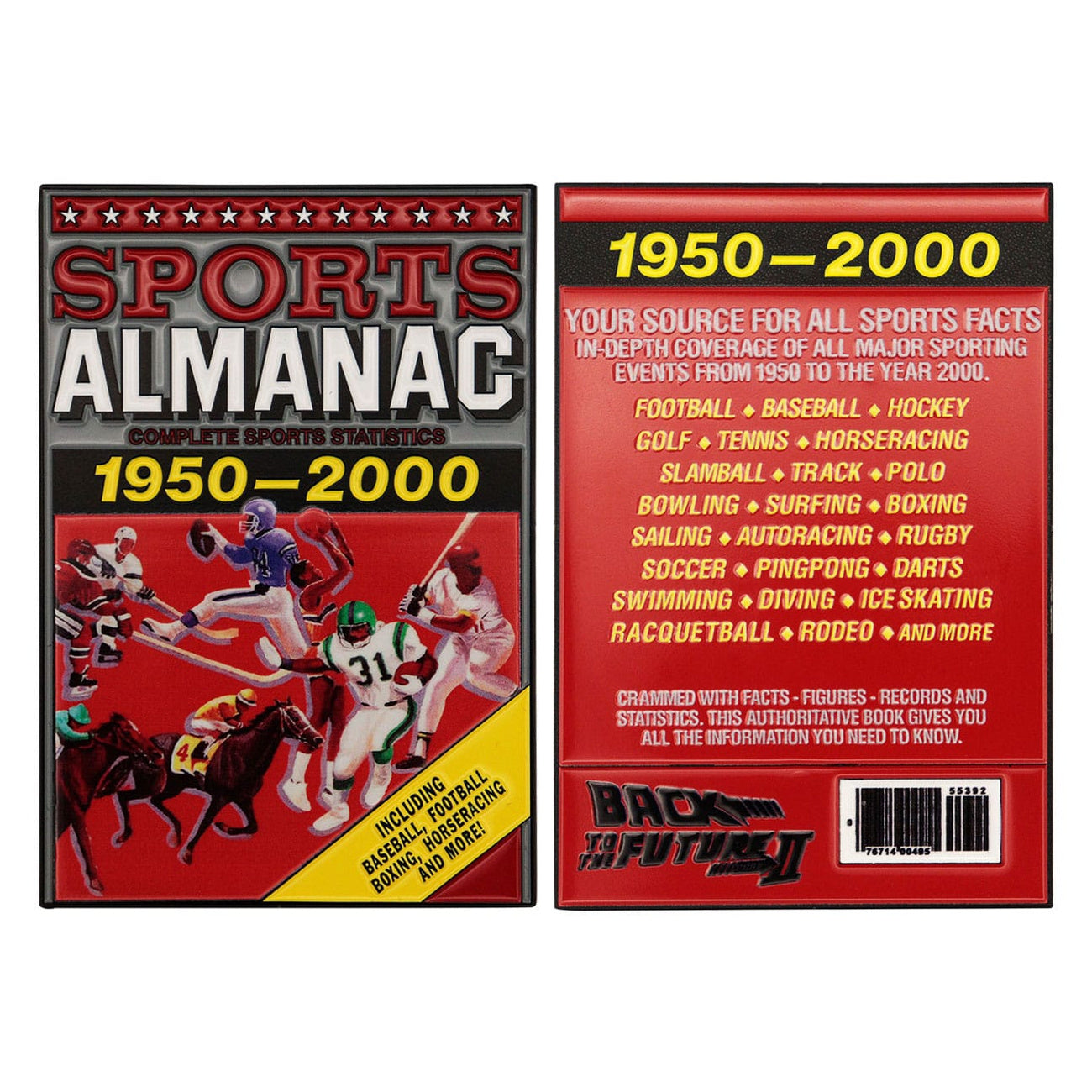 Product image Back to the Future Metal Bar Sports Almanac Limited Edition