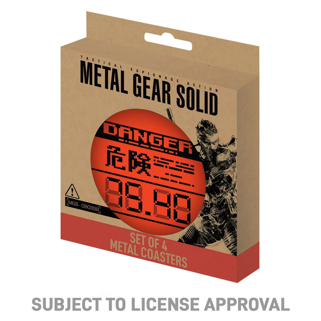 Zdjęcie produktu Metal Gear Solid Podkładki pod kubki Zestaw 4 sztuki