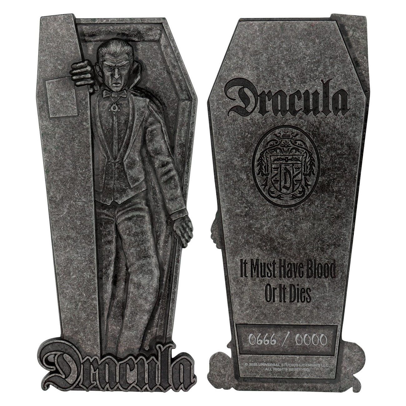 Zdjęcie produktu Universal Monsters Sztabka metalu Dracula Edycja Limitowana