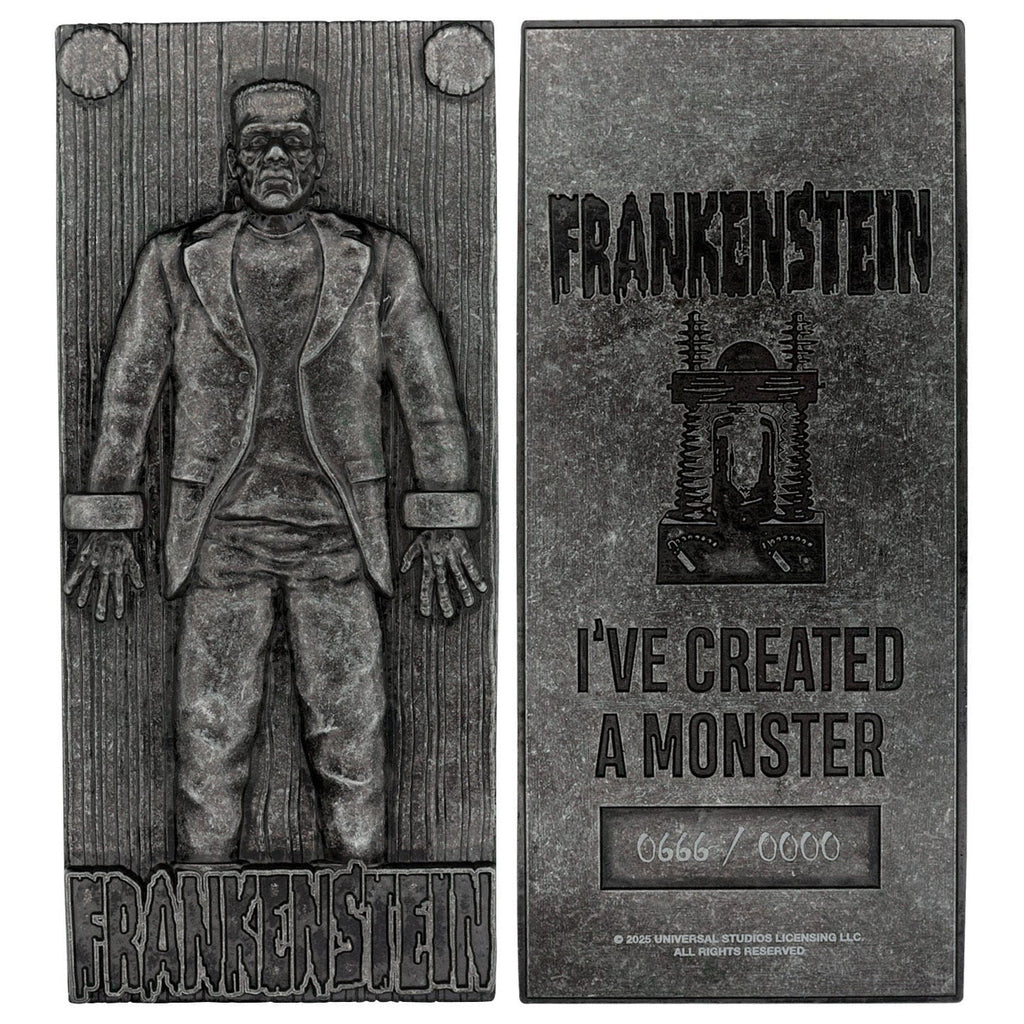 Zdjęcie produktu Universal Monsters Metalowy Sztab Frankensteina Potwór Edycja Limitowana