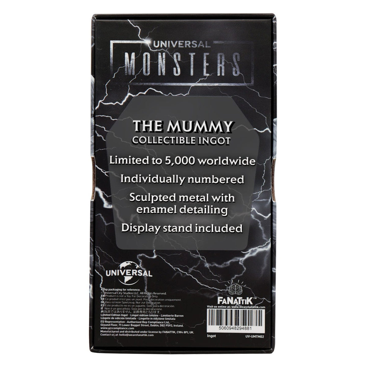 Zdjęcie produktu Universal Monsters Sztabka Metalu Potwór Frankensteina Edycja Limitowana