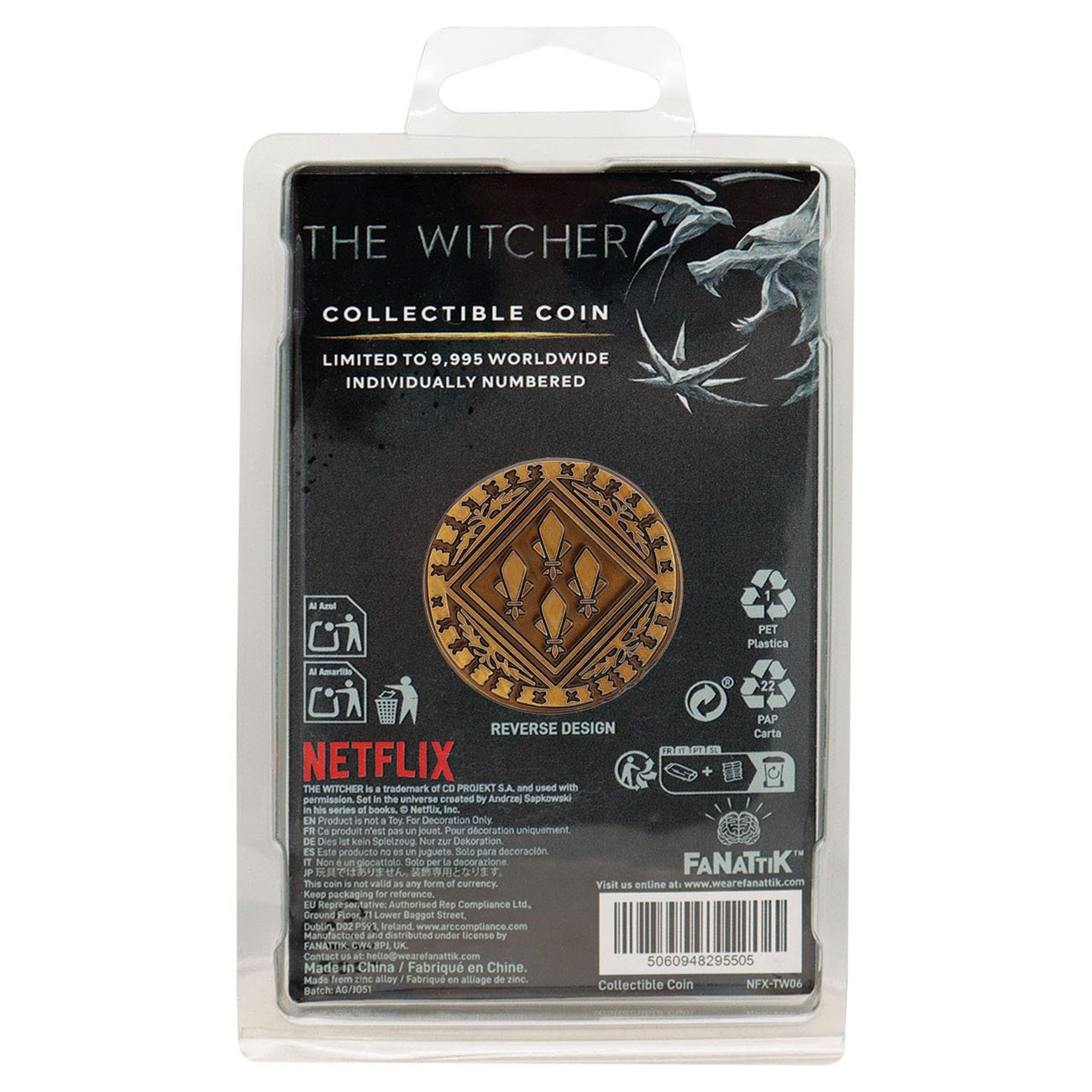 Zdjęcie produktu The Witcher Moneta kolekcjonerska Toss a Coin to Your Witcher Edycja limitowana