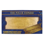 Zdjęcie produktu Ekspres Polarny Replika biletu na pociąg pozłacana 24k Edycja limitowana
